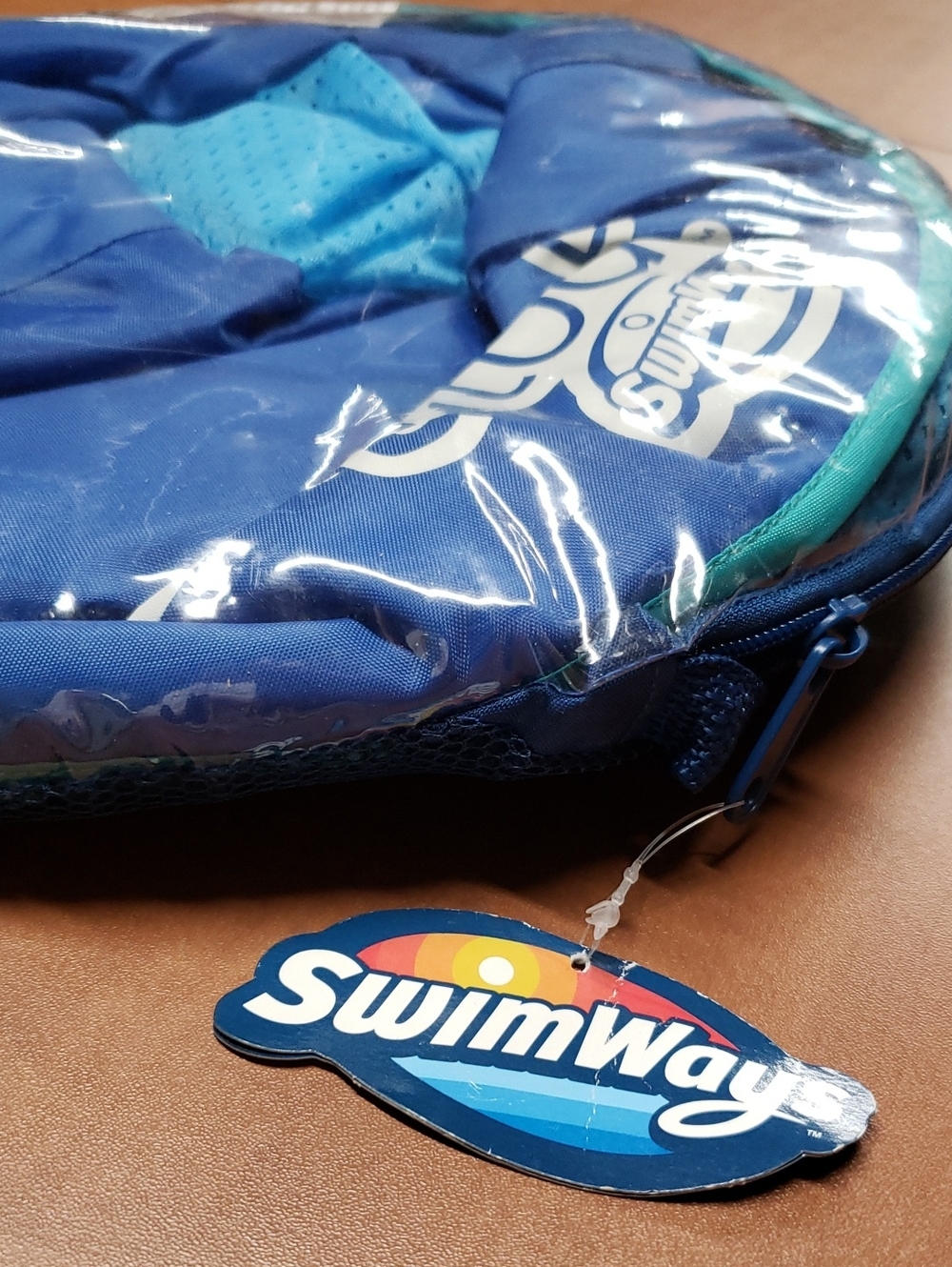 SwimWays Blue Kids Swim Float with Carry Pouch